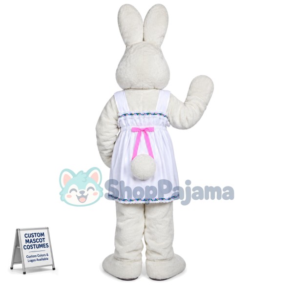 Female Easter Bunny Mascot Costume