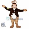Brown Easter Bunny Mascot Costume