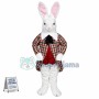Fierce Easter Bunny Mascot Costume