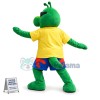Cool Alligator Mascot Costume