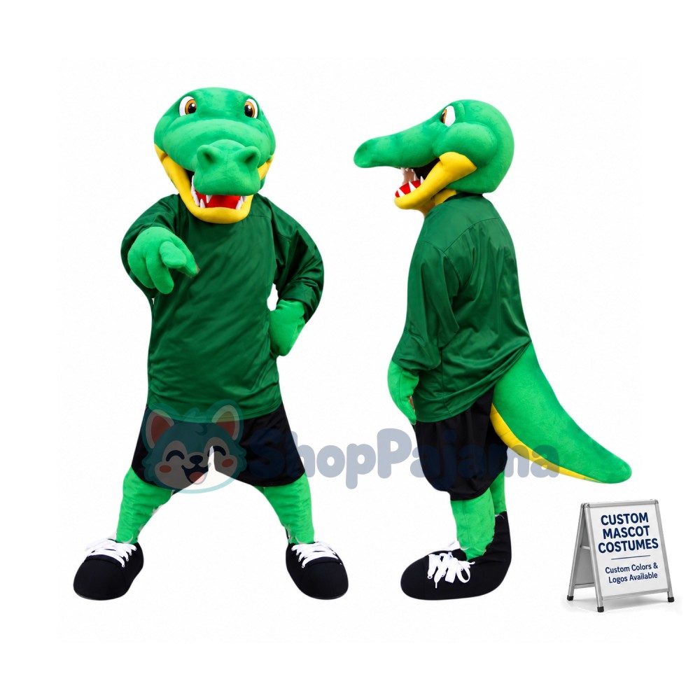 University Alligator Mascot Costume