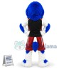 Blue Sport Lion Mascot Costume