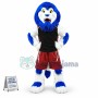 Blue Sport Lion Mascot Costume