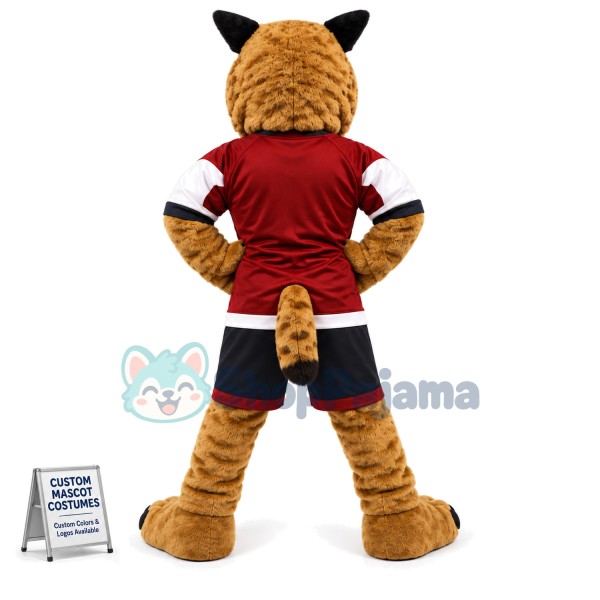 College Wildcat Mascot Costume