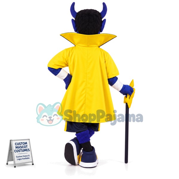 Blue Devil Mascot Costume
