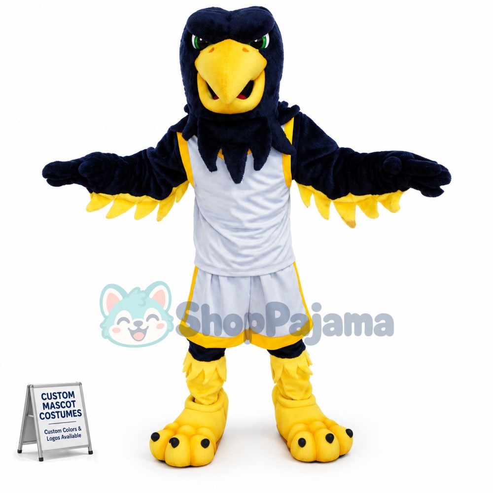 College Falcon Mascot Costume