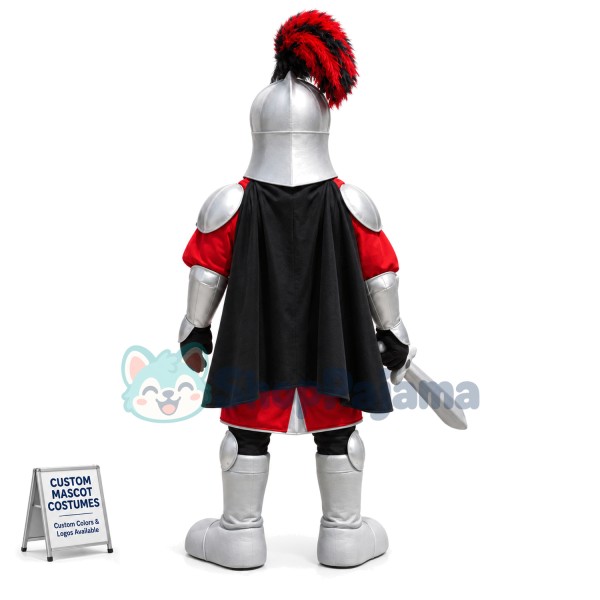 Sword Knight Mascot Costume