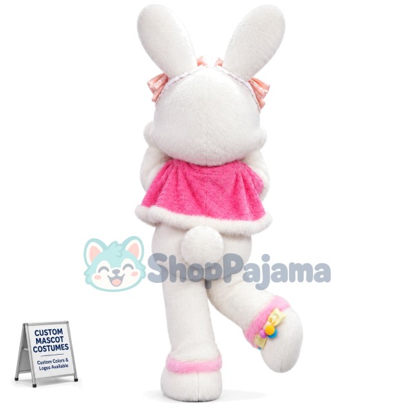 Super Cute Rabbit Mascot Costume