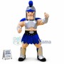 Blue Spartan Mascot Costume