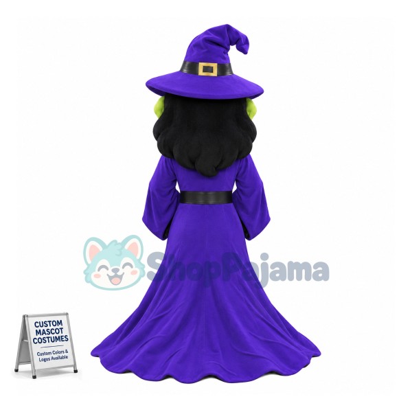 Halloween Witch Mascot Costume