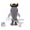 Superb Pirate Shark Mascot Costume