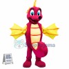 Red Seahorse Mascot Costume
