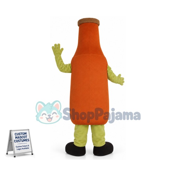 Superb Lightweight Beer Bottle Mascot Costume