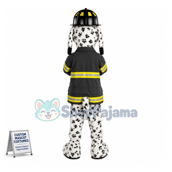 The Fire Dog Mascot Costume