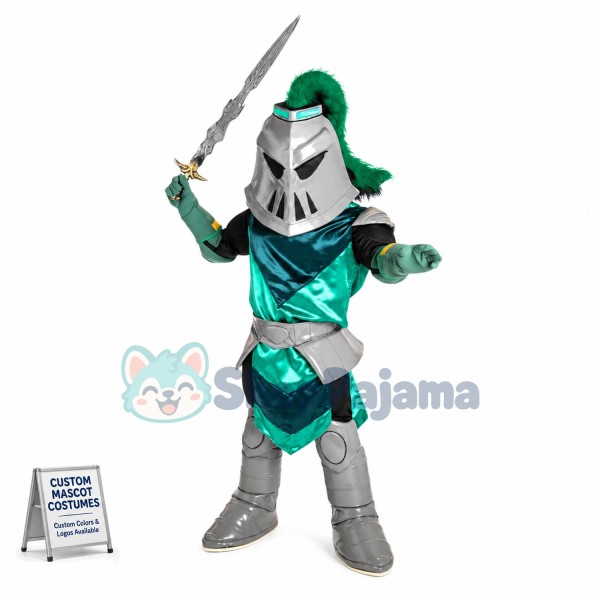 Brave Knight Mascot Costume