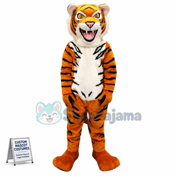 Superb Fierce Tiger Mascot Costume