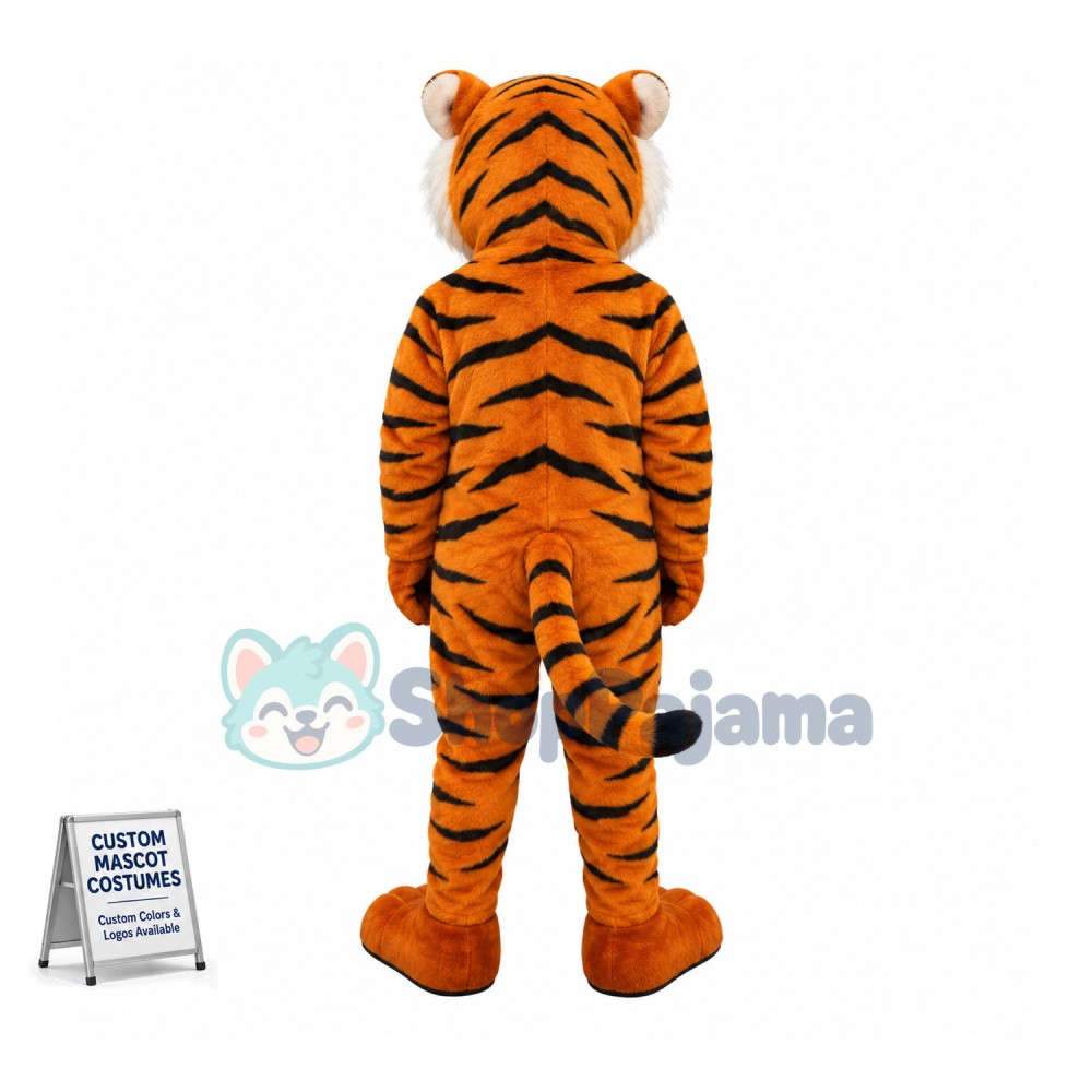 Superb Fierce Tiger Mascot Costume