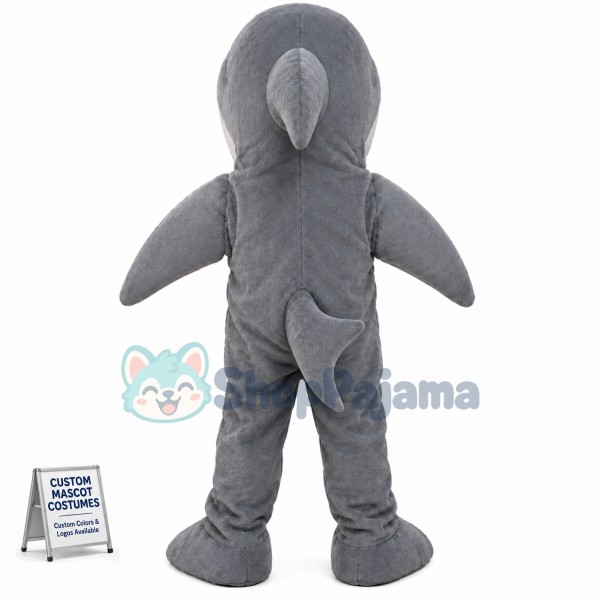 Superb Shark Mascot Costume