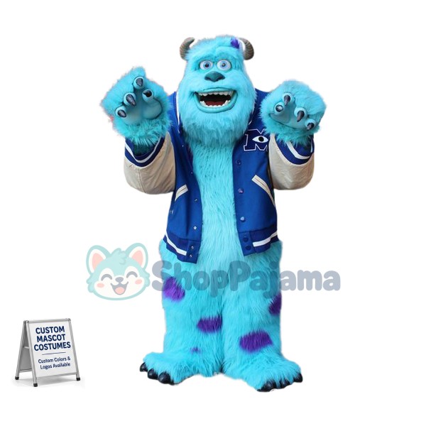 Superb Sully Mascot Costume