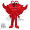 Big Red Crab Mascot Costume