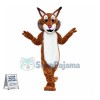 Superb Friendly Bobcat Mascot Costume