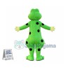 Wild Green Frog Mascot Costume