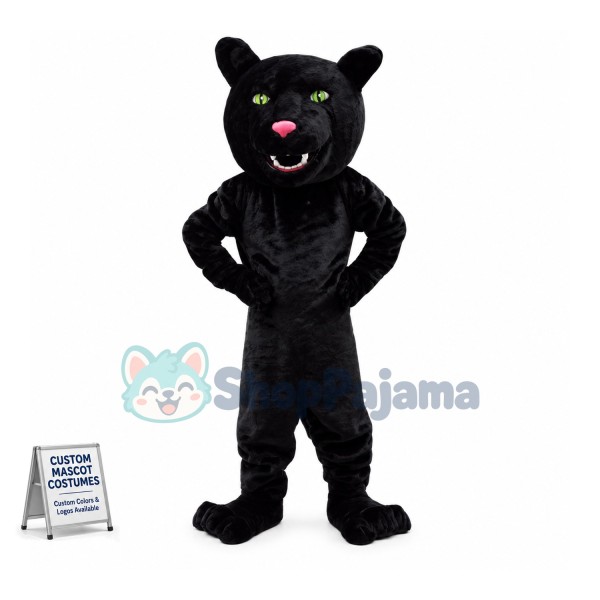 Affordable Black Panther Mascot Costume