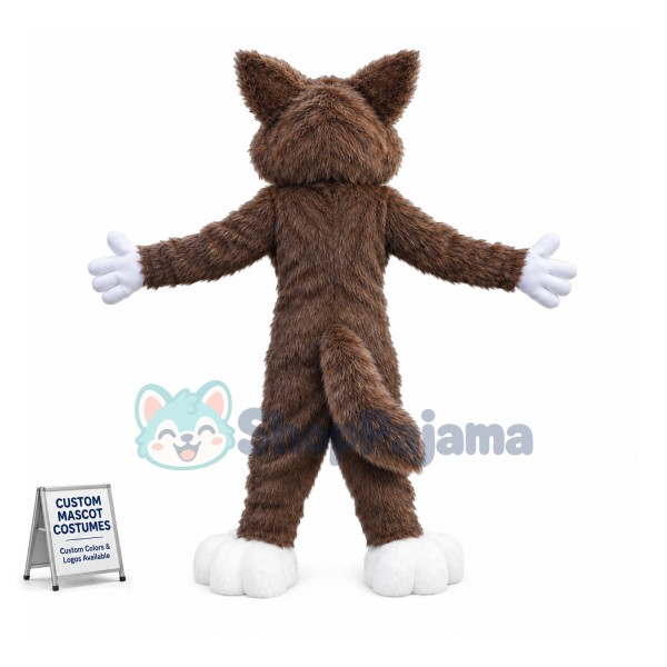 Superb Friendly Fox Mascot Costume