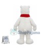 Superb Polar Bear Mascot Costume