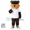 Superb School Beaver Mascot Costume