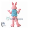 Affordable Pink Rabbit Mascot Costume