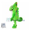 Superb Chameleon Mascot Costume