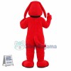Affordable Red Dog Mascot Costume