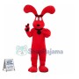 Super Red Dog Mascot Costume