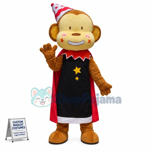 Affordable Funny Monkey Mascot Costume