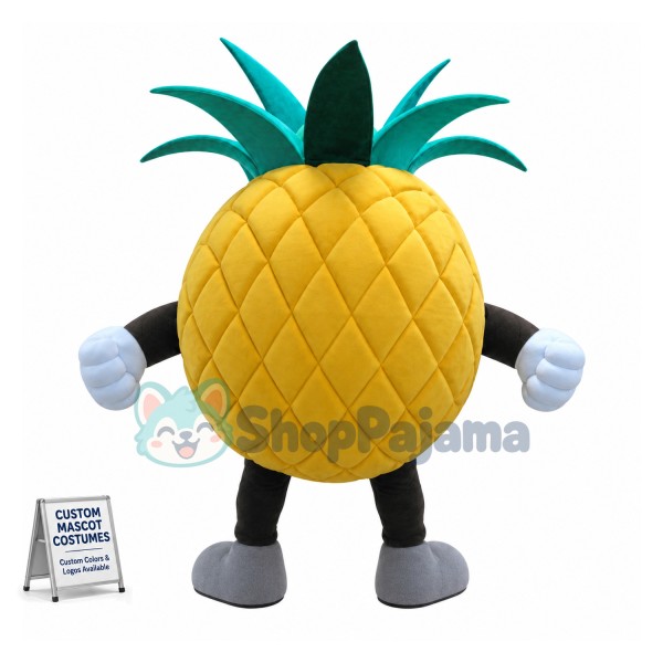 Fierce Pineapple Mascot Costume