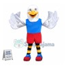 Superb College Eagle Mascot Costume