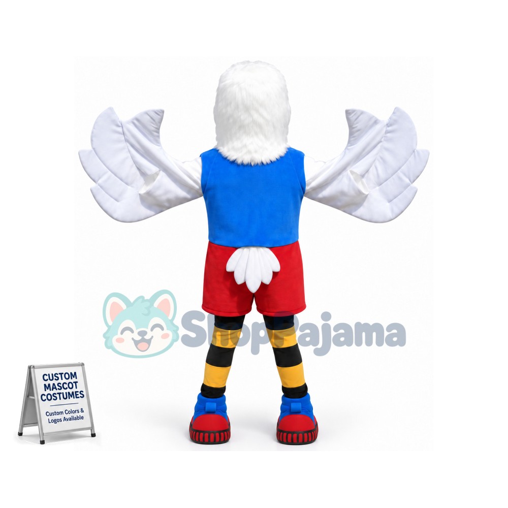 Superb College Eagle Mascot Costume
