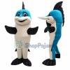Blue Marlin Fish Mascot Costume