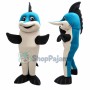 Blue Marlin Fish Mascot Costume
