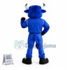 Superb Blue Bull Mascot Costume