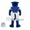 Superb Blue Panther Mascot Costume