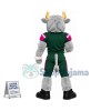 Superb Sport Bull Mascot Costume