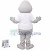 Gray Walrus Mascot Costume
