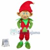 Superb Lightweight Christmas Elf Mascot Costume