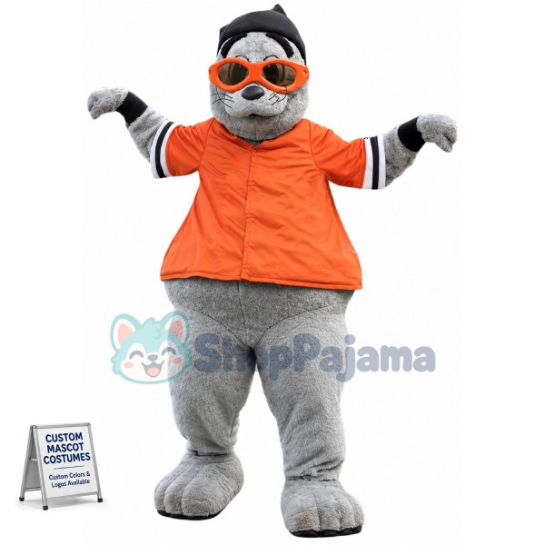 Cool Seal Mascot Costume