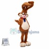 Superb Nesquik Bunny Mascot Costume