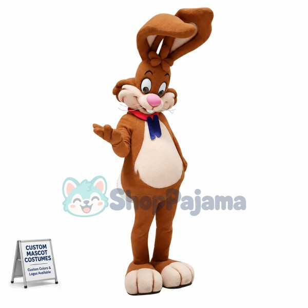 Superb Nesquik Bunny Mascot Costume