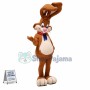Superb Nesquik Bunny Mascot Costume