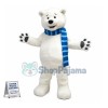 Superb Lightweight Polar Bear Mascot Costume